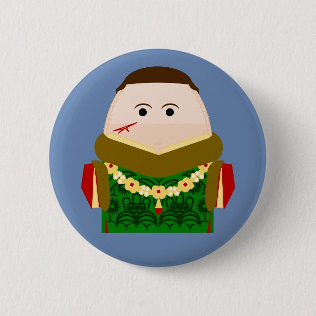 King Henry V of England 2 Inch Round Button (Front)