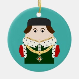 King Henry VI of England Ceramic Ornament