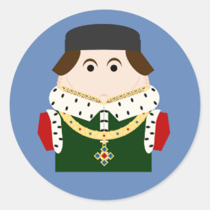 King Henry VI of England Classic Round Sticker