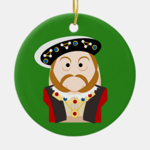 King Henry VIII Ceramic Ornament