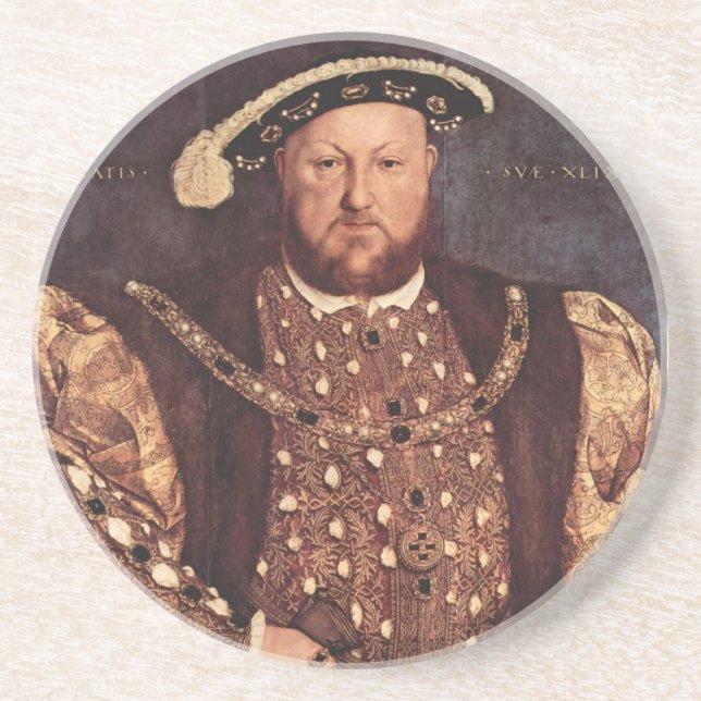 King Henry VIII Coaster (Front)