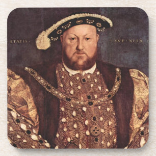 KIng Henry VIII Cork Coaster