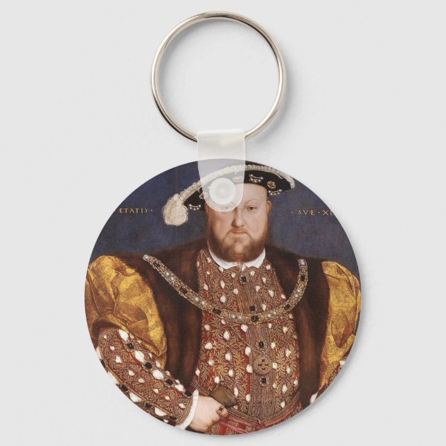 King Henry VIII Keychain (Front)