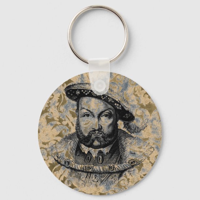 King Henry VIII Keychain (Front)