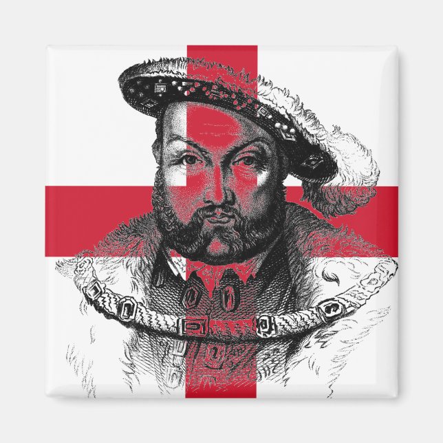 King Henry VIII Magnet (Front)