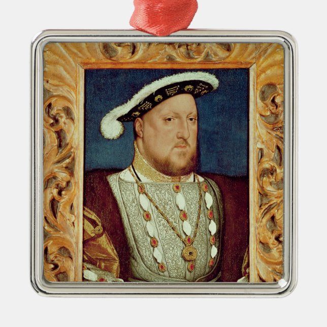 King Henry VIII Metal Ornament (Front)