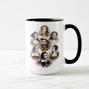King Henry VIII of England   His Six Wives Mug