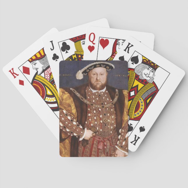 King Henry VIII Playing Cards (Back)