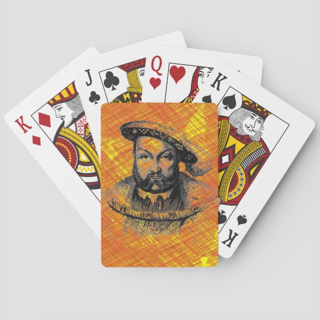 King Henry VIII Playing Cards (Back)