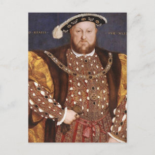 King Henry VIII Postcard