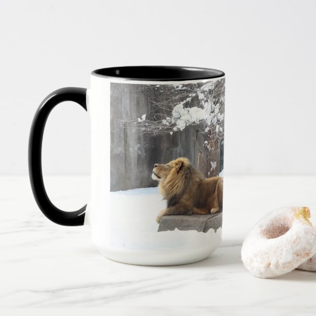 King in the Snow mug (Avec donut)