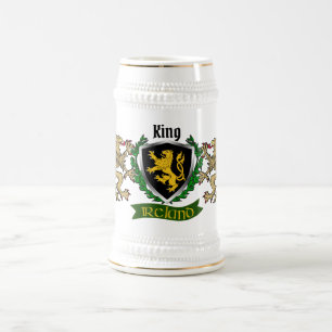 King Irish Shield Beer Stein