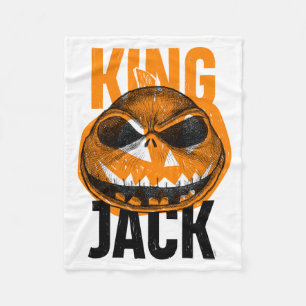 King Jack Skellington Fleece Blanket