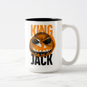 King Jack Skellington Two-Tone Coffee Mug