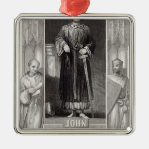 King John Metal Ornament