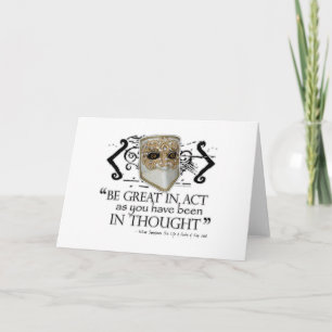 King John Quote Card