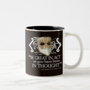 King John Quote Two-Tone Coffee Mug