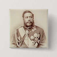 King Kalakaua (1836-91), late c19th (sepia photo)