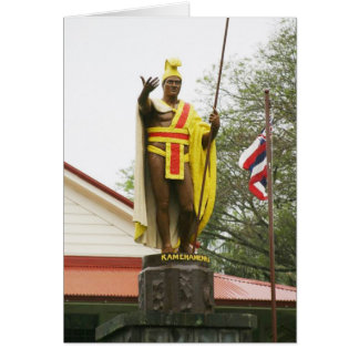 King Kamehameha Statue - Card