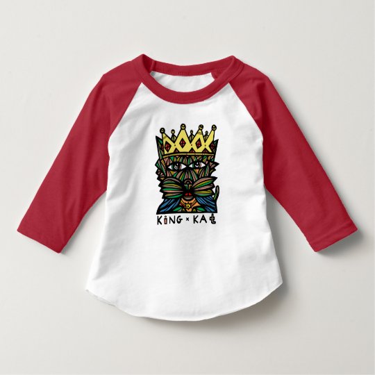 "King Kat" Toddler Raglan T-Shirt