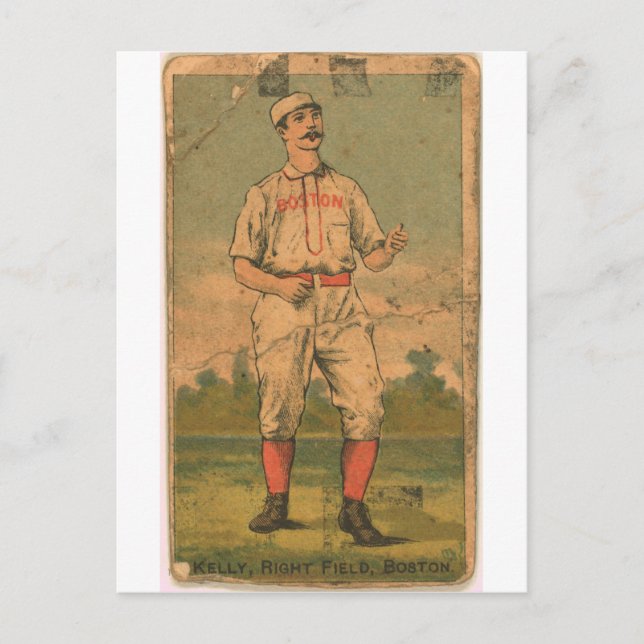 King Kelly, Boston Beaneaters Postcard (Front)