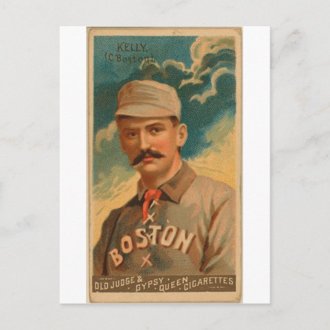 King Kelly, Boston Beaneaters Postcard (Front)