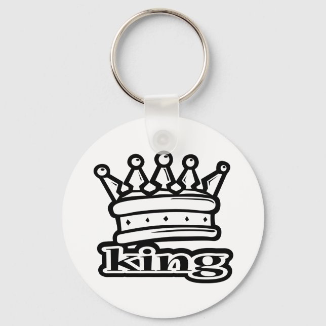 King Keychain (Front)