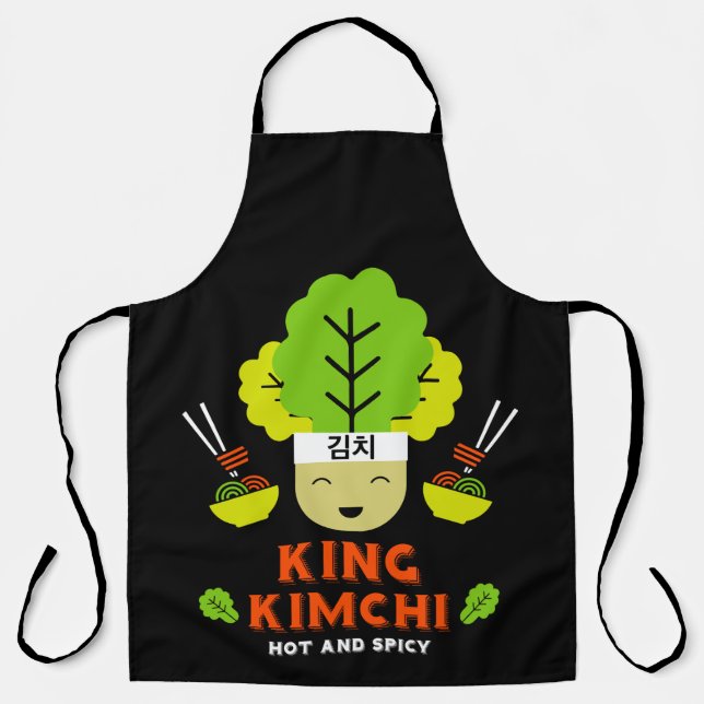 King Kimchi Hot And Spicy Apron (Front)