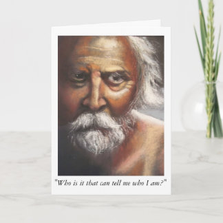 King Lear Greeting Card