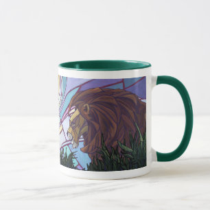 King Lion and Cubs Mug