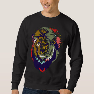 King Lion Animal Sweatshirt