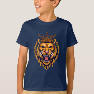King Lion Graphic Boys T-Shirt