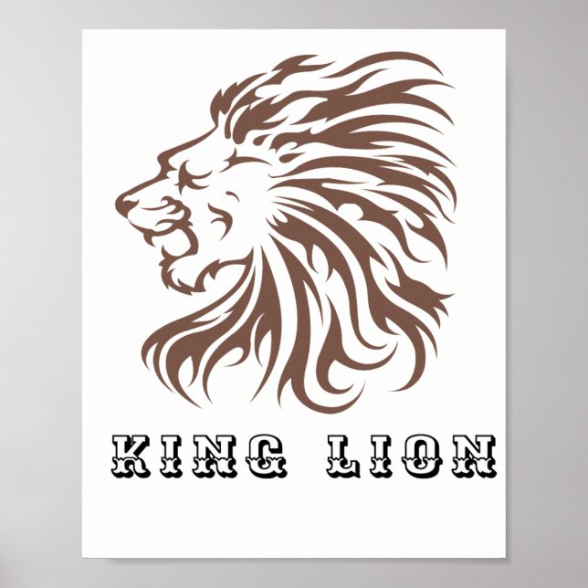 king lion poster (Front)