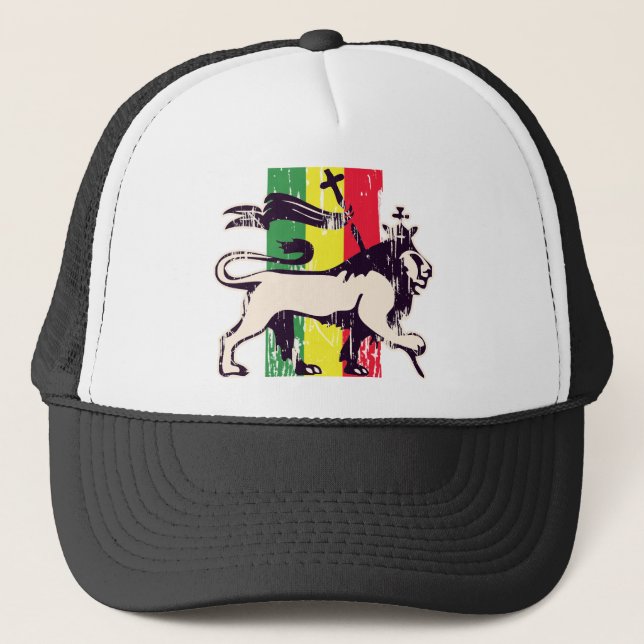 King lion trucker hat (Front)