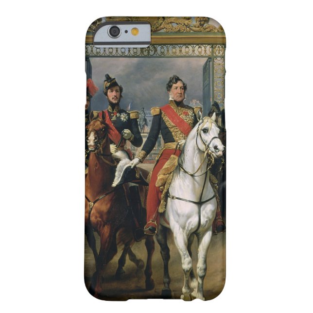 King Louis-Philippe (1773-1850) of France and his Case-Mate iPhone Case (Back)