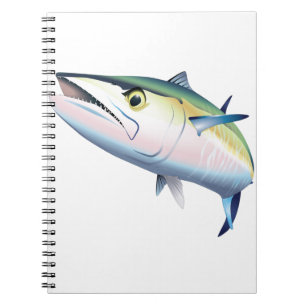 King Mackerel Swimming Notebook
