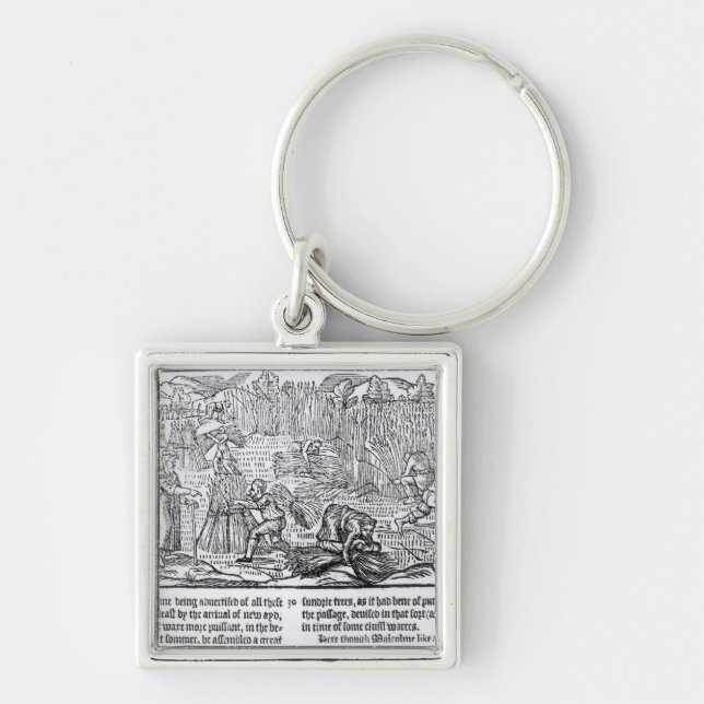 King Malcolm of Scotland Keychain (Front)