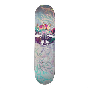 King Mapache ·#Tabla of skate Skateboard