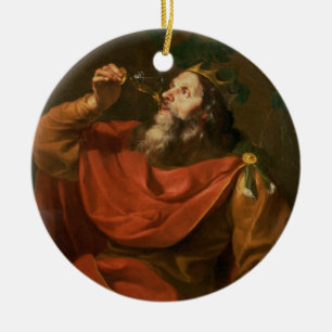 King Midas Ceramic Ornament