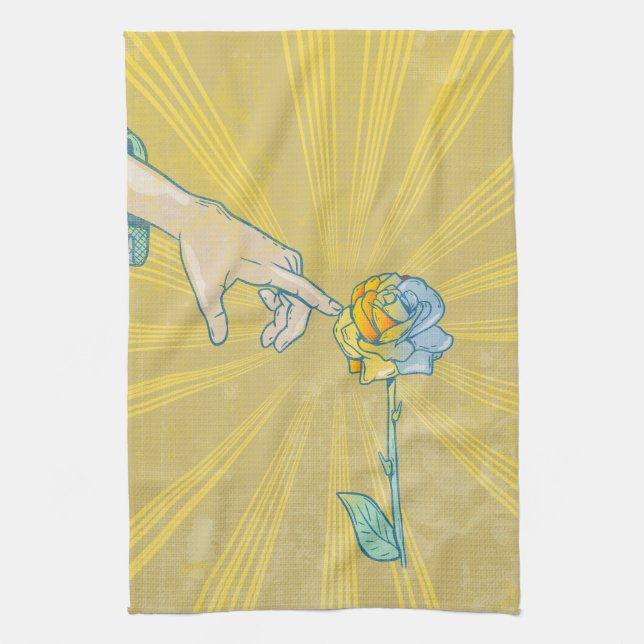 King Midas Golden Touch Kitchen Towel (Vertical)