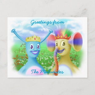 King Monty and Prince Marvin Postcard