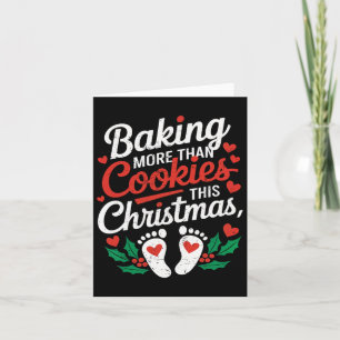 King More Than Cookies This Christmas Card