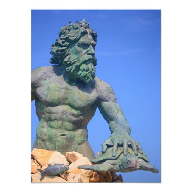 King Neptune by Shirley Taylor Photo Print (Front)