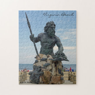 King Neptune in Virginia Beach Jigsaw Puzzle