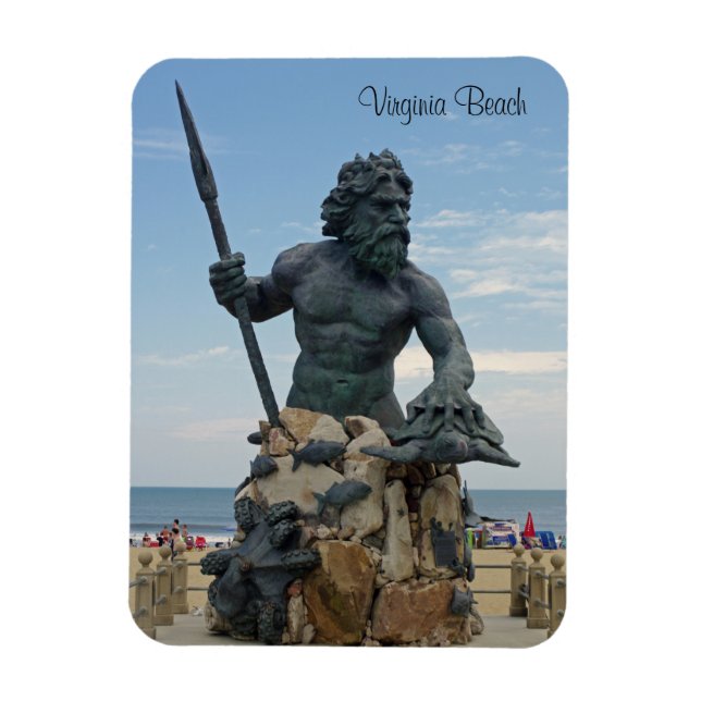 King Neptune Magnet (Vertical)