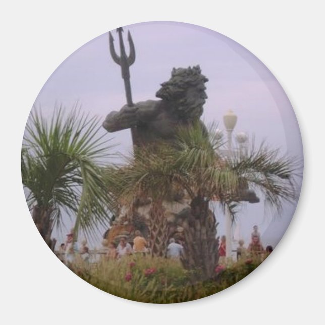 King Neptune Magnet (Front)
