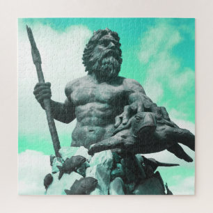 king neptune mythological god jigsaw puzzle