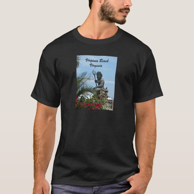 King Neptune Park, Virginia Beach, VA T-Shirt (Front)