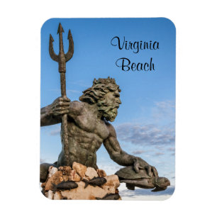King Neptune Statue Magnet