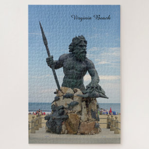 King Neptune Virginia Beach Jigsaw Puzzle